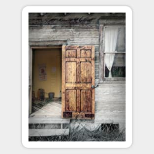 Window and Door Dust Bowl House Sticker